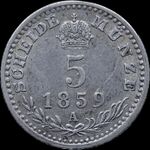 5 kreutzer 1859A Revers.jpg
