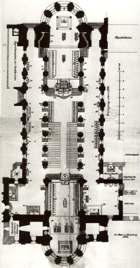 Grundriss Bamberger Dom v Michael Pfister 1826.jpg