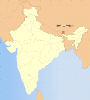India Sikkim locator map.svg
