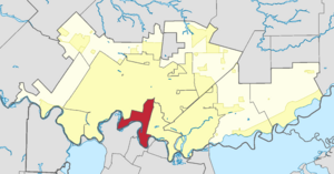 Krasnodar city (Russia) Zapadny district.png