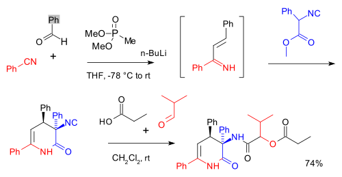 Шестикомпонентная реакция (Paravidino 2007)