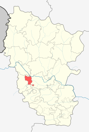 город Кировск на карте