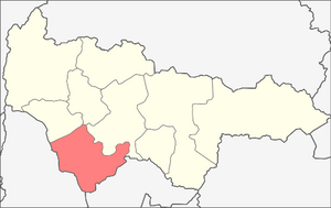 Кондинский район на карте