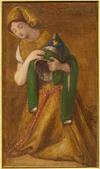 Dante Gabriel Rossetti - My Lady Greensleeves (1859).jpg