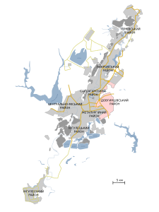 Kryvyi Rih map Dovgyntsevskyi r uk.svg
