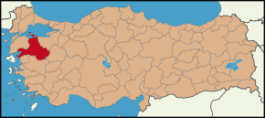 Кареси (Балыкесир) на карте