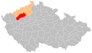 Район Лоуни на карте