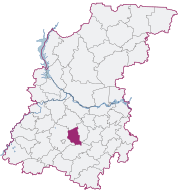 Vadsky District on map of Nizhny Novgorod Region.svg