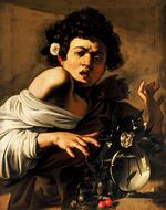 Boy Bitten by a Lizard-Caravaggio (Longhi).jpg