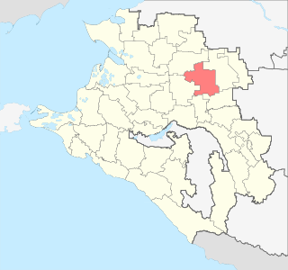 Location Tikhoretsky District Krasnodar Krai.svg