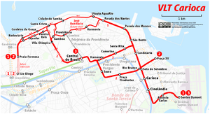Map of the VLT Carioca - Rio de Janeiro Light Rail.png