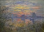 Marine View with a Sunset, by Claude Monet.JPG
