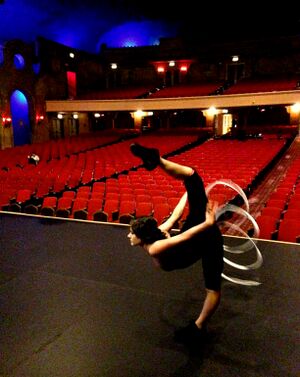 Nadya rehearsal before show USA.JPG