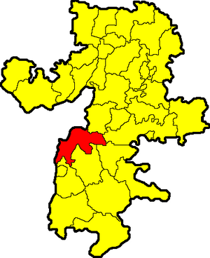 Верхнеуральский район на карте