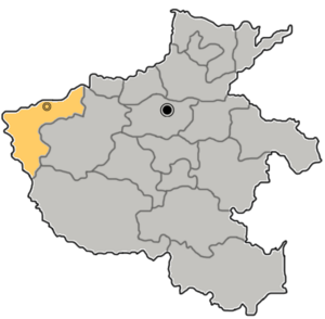 Саньмэнься на карте
