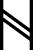 Runic letter haglaz variant.svg