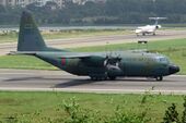 S3-AGA Bangladesh Air Force C-130B Hercules. (34185744392).jpg