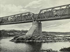 Мост через Яю, 1899