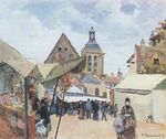 Camille Pissarro - Fête Septembre, Pontoise - 1872.jpg