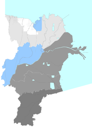 Лицзинь на карте