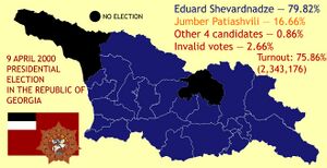 2000 Presidential election in the Republic of Georgia.jpg