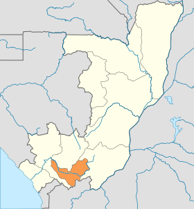 Департаменты Республики Конго