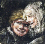 Cabezas de niño y vieja, Francisco de Goya.jpg