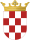 Coat of arms of Croatia 1495.svg