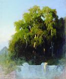 Fyodor Vasilyev Birch grove in the evening 10970.jpg