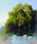 Fyodor Vasilyev Birch grove in the evening 10970.jpg