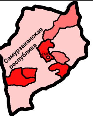 Самурзаканская республика и территория влияния