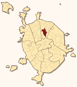 Останкинский район на карте