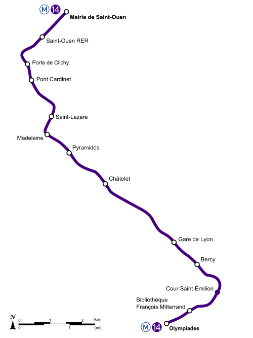 Paris Metro Ligne 14.svg