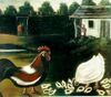 Pirosmani. Cock and chicken.jpg