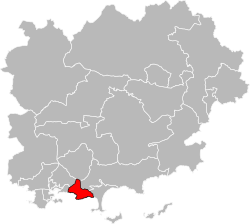 Ла-Гард на карте