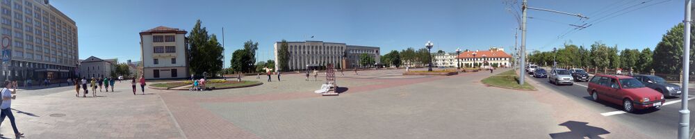 Панорама площади Ленина