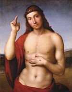 Raffaello Sanzio - Christ Blessing (Pax Vobiscum) - WGA18639.jpg
