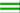 600px Bianco e Verde (Strisce orizzontale).png
