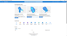 Скриншот программы Microsoft Azure