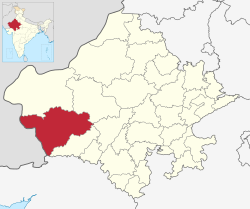 Бармер на карте