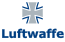 Bundeswehr Logo Luftwaffe with lettering.svg