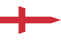 Burgee of senior commander of lower rank than captain of vessel.svg