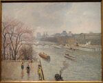 Camille Pissarro - Le Louvre, après-midi, temps de pluie, 1re série - 1346.jpg