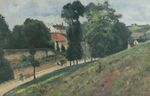 Camille Pissarro - Route de Saint-Antoine à L´Hermitage, Pontoise - 1875.jpg