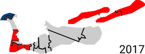 Cayman Islands electoral results, 2017.svg