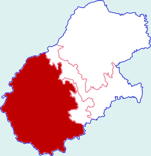 Яочжоу на карте