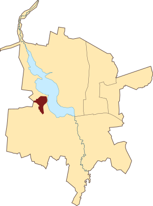 Малиновая гора на карте