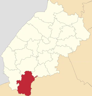 Сколевский район на карте