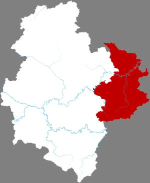 Фусуй на карте