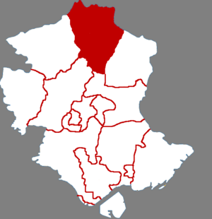 Цяньси на карте